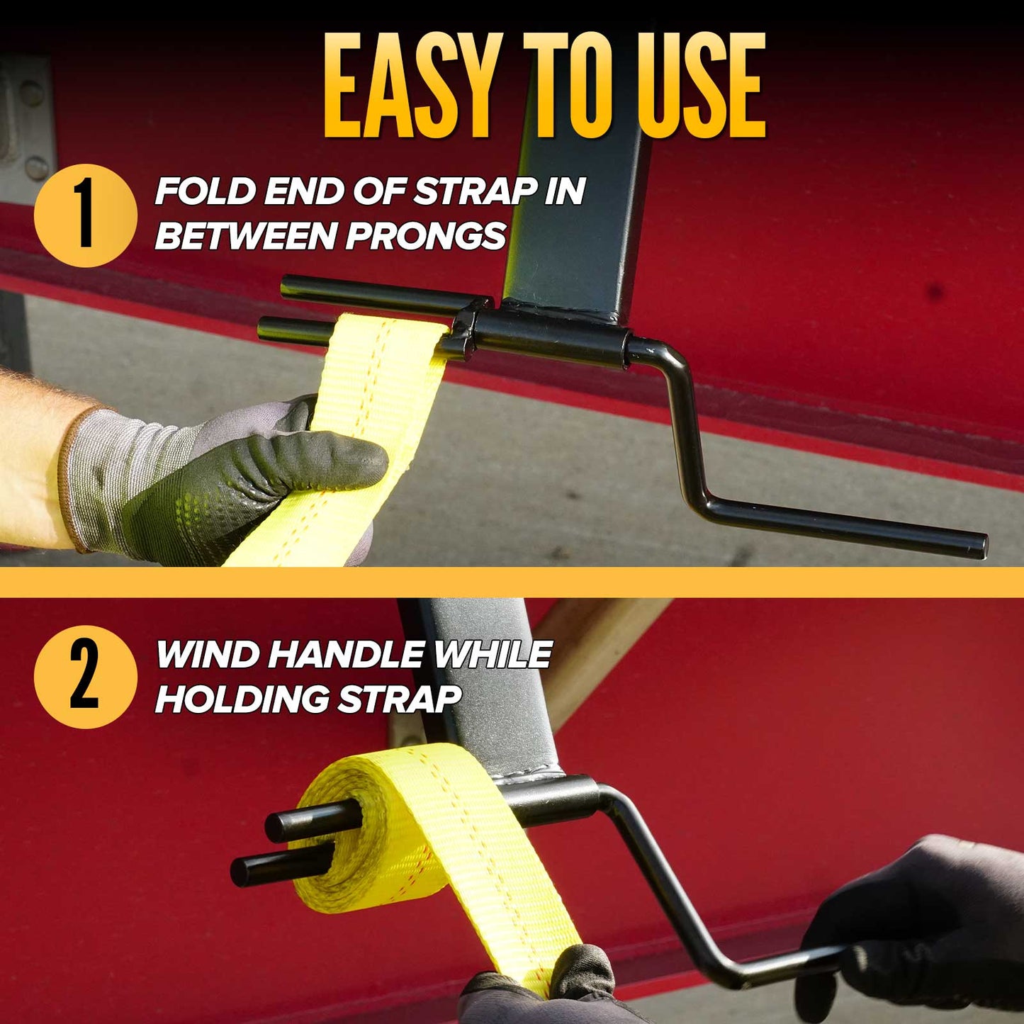 Flatbed Strap Winder