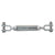 Galvanized Jaw & Jaw Turnbuckle