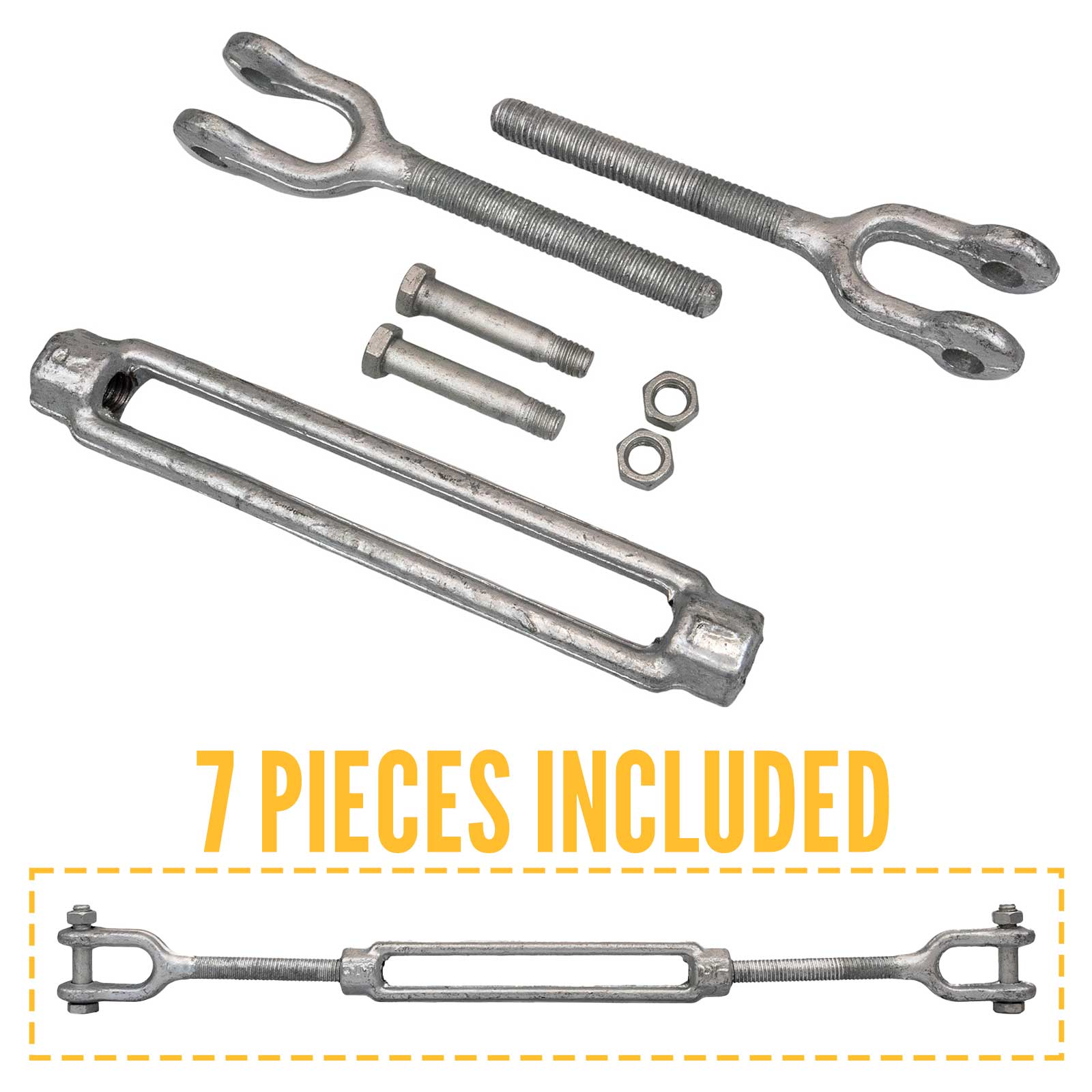 Turnbuckle included components