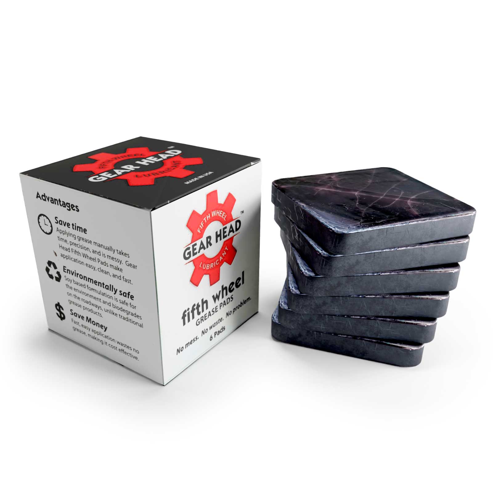 Gear Head Fifth Wheel Lubricant Pads