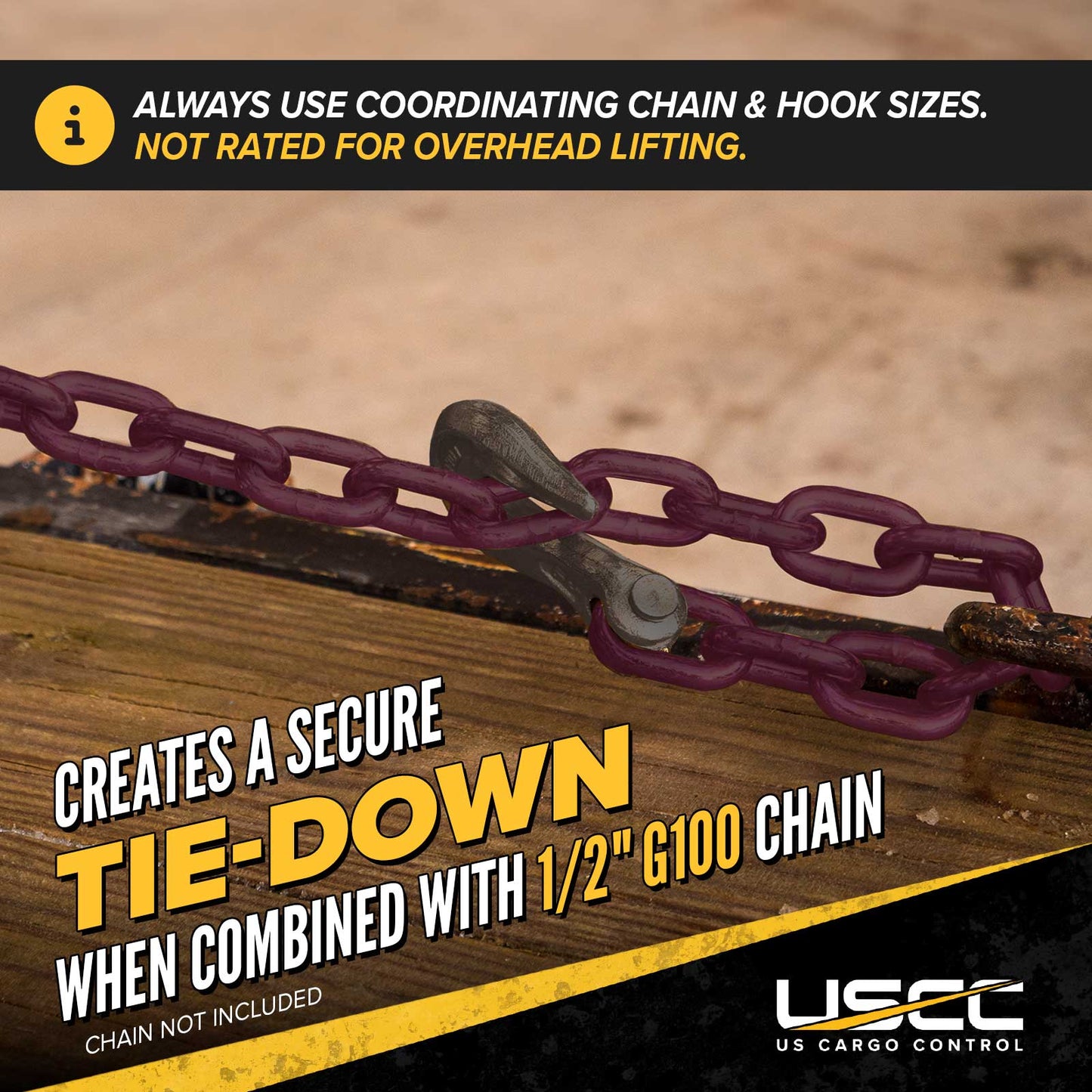 1/2" Clevis Grab Hook | Grade 100
