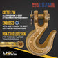 5/16" Clevis Grab Hook | CM® Grade 70 - Made in USA