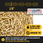 5/16" CM® Transport Chain by the Foot | Grade 70 | Made in USA