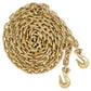 3/8" x 20' Grade 70 Transport Chain with Clevis Grab Hooks | 64-Pack (Pallet)