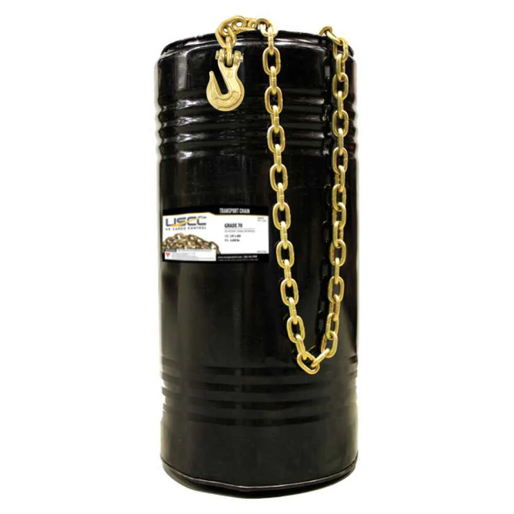 grade 70 transport chain with grab hooks - 25-pack