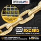 5/16" x 25' Grade 70 Transport Chain with Clevis Grab Hooks | 2-Pack