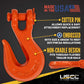 1/2" Clevis Grab Hook | CM® Grade 80 - Made in USA