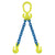gunnebo grabiq 2 leg adjustable chain sling with grab hooks
