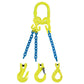 gunnebo grabiq 3 leg adjustable chain sling with grab hooks thumbnail