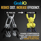 gunnebo grabiq chain slings use less components than standard slings
