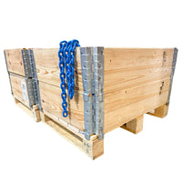 Gunnebo GrabIQ Grade 100 Chain | 1/2" Chain Crate - 328 Ft.