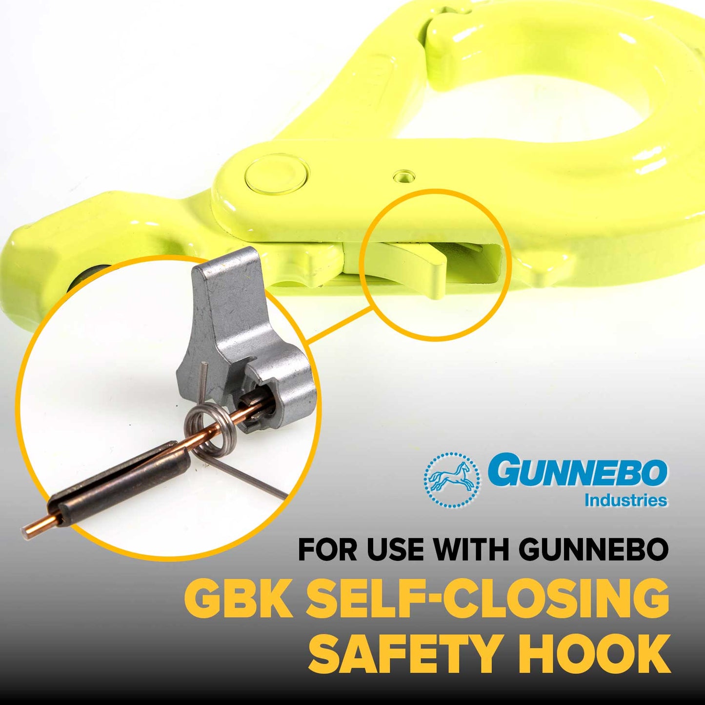 Gunnebo Safety Hook Latch Kit 5/8" - Z100291