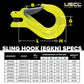 gunnebo EGKN sling hook specs