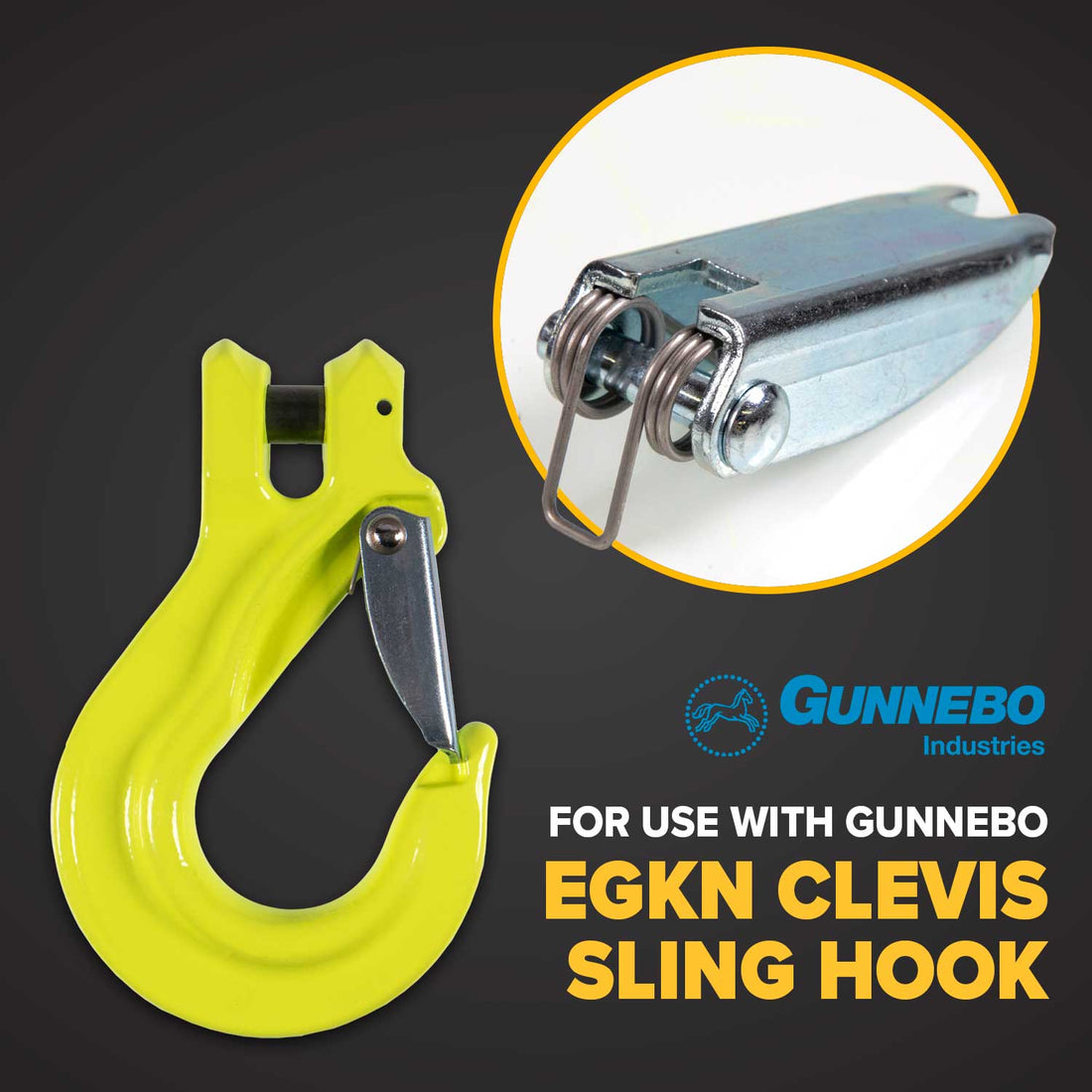 Gunnebo Sling Hook Latch Kit 3/8