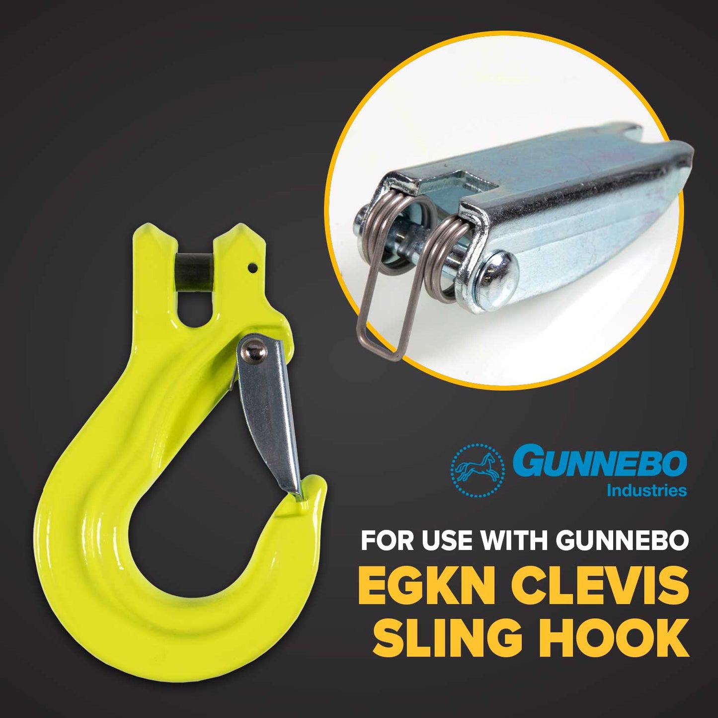 Gunnebo Sling Hook Latch Kit 3/8" - Z100450