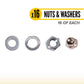 Sturdy-Lite Straight Frame Cab Rack Mounting Kit - 19" Bolts