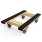 Heavy-Duty H-Style Moving Dolly with 4" Wheels | 18" x 30" Mover-Grade Transport