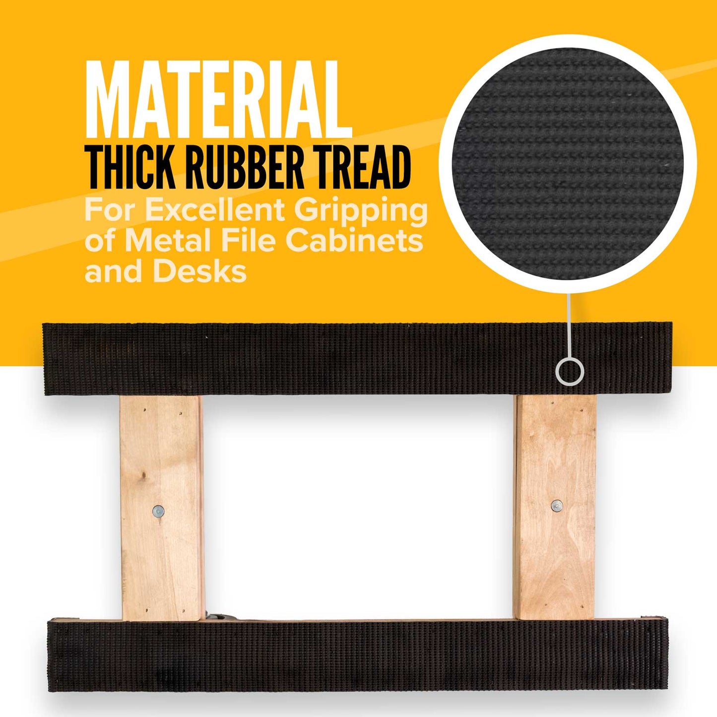 Heavy-Duty H-Style Moving Dolly with 4" Wheels | 18" x 30" Mover-Grade Transport