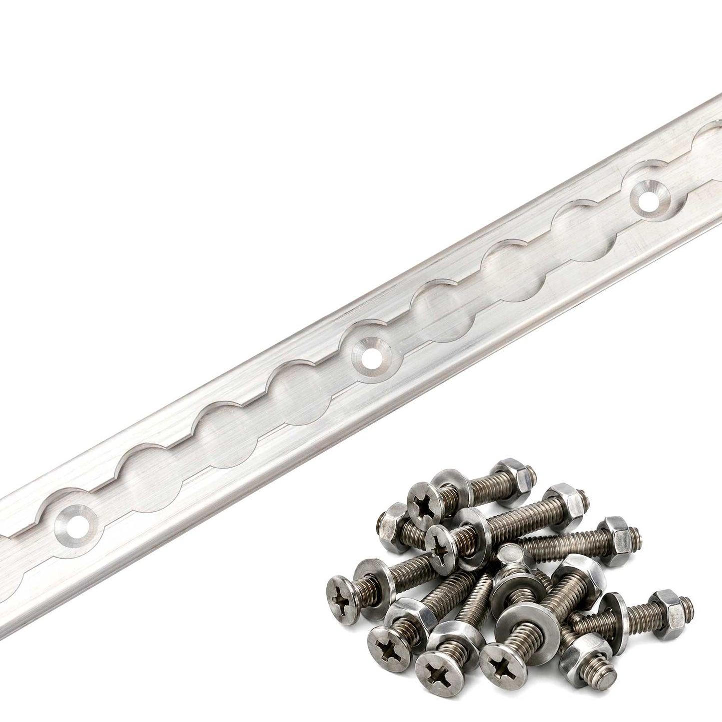 12' Heavy Duty Airline-Style L-Track Kit | Aluminum
