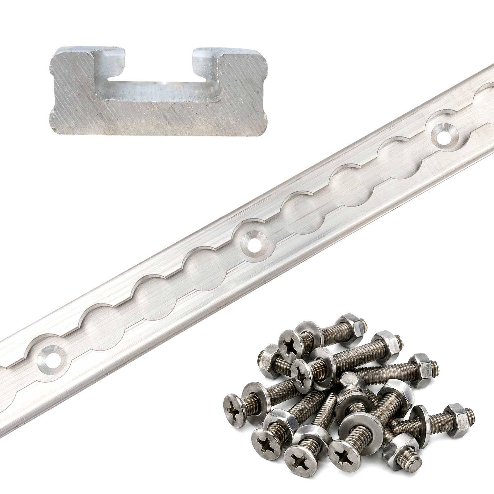 6' heavy duty L-track for trailers image 11