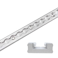 6' Heavy Duty L-Track - Airline-Style | 6351-T6 Anodized Aluminum
