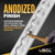 6' Heavy Duty L-Track - Airline-Style Kit | 6351-T6 Anodized Aluminum