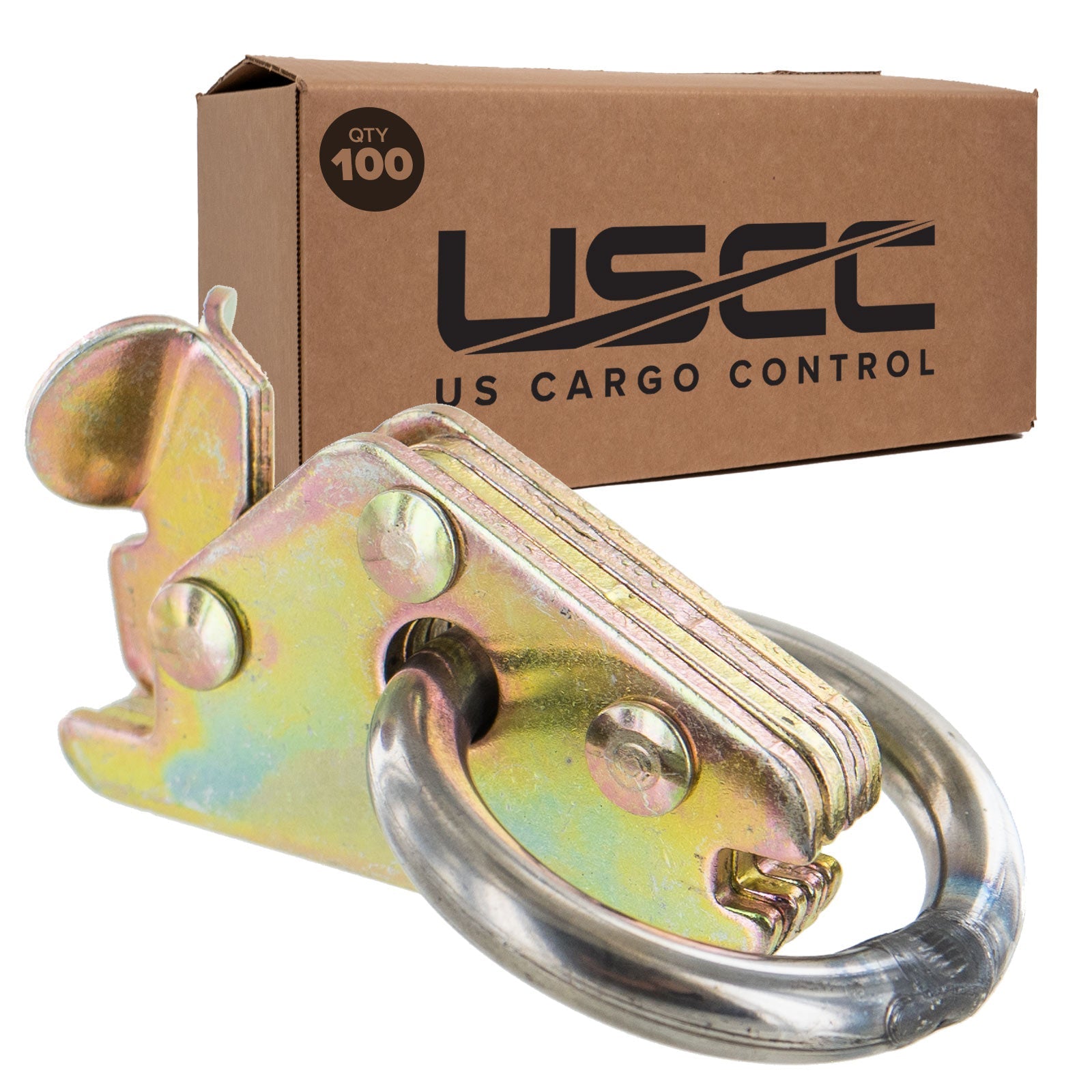 E Track Tie Down W Round Ring Heavy Duty image 1 of 9