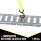E Track Tie Down Heavy Duty without Round Ring | 6,000 lbs. BS | 4-Pack Image 6 of 9