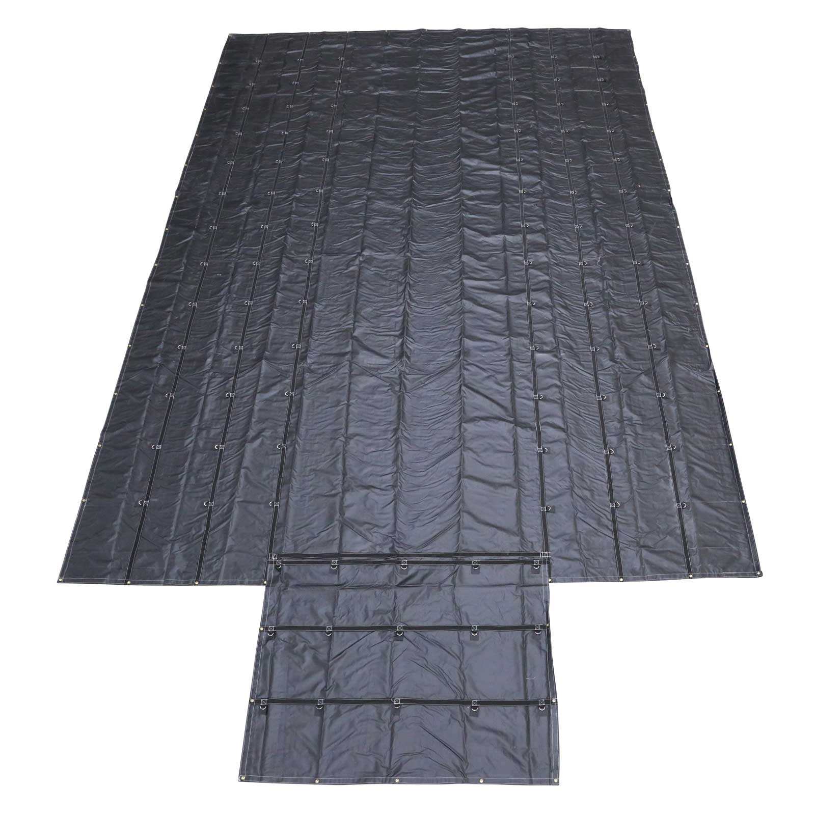 20' x 28' Heavy Duty Lumber Tarp | 6' Drop & Flap