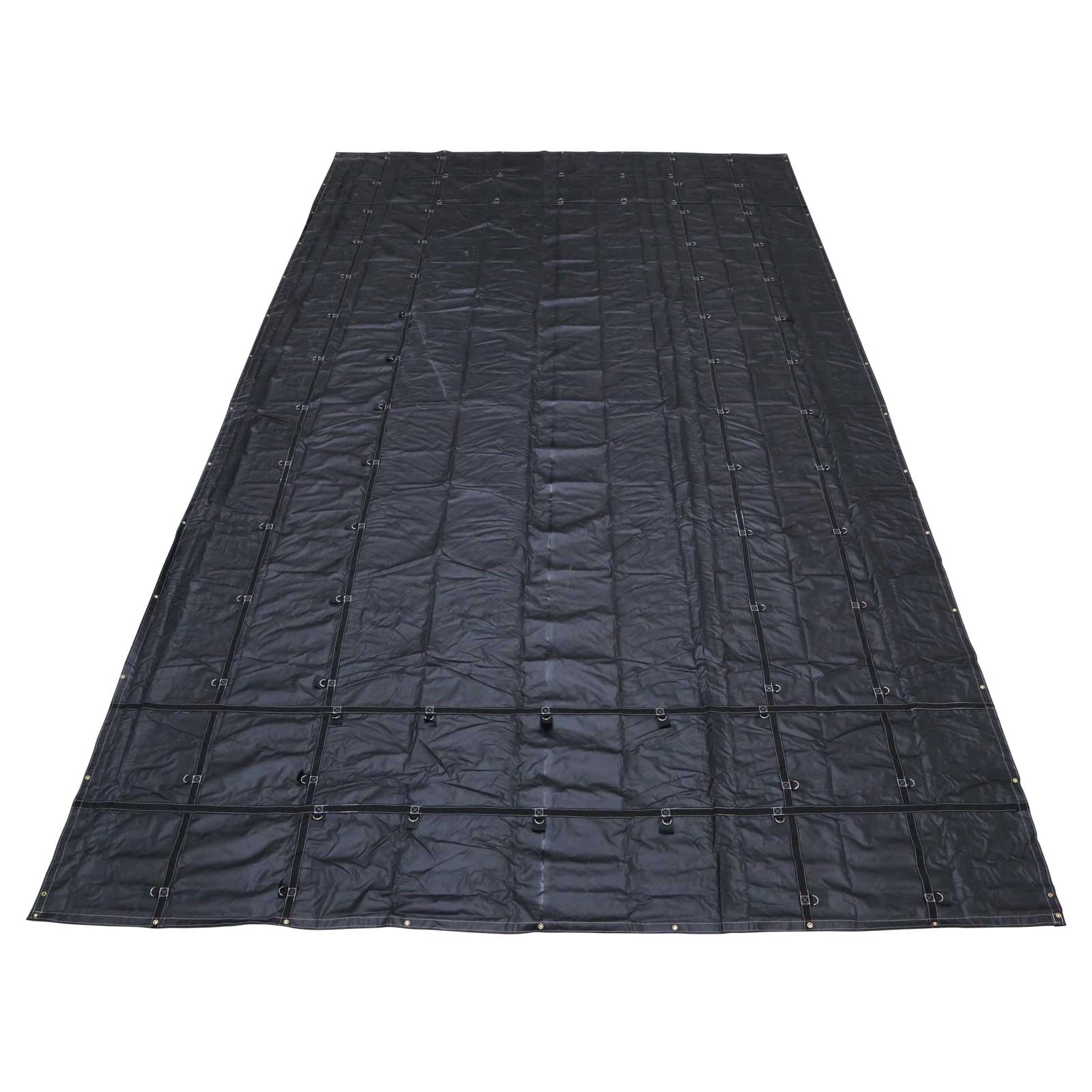 16' x 27' Heavy Duty Steel Tarp | 4' Drop