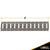 Dark Gray 2' Horizontal E-Track | Painted | 4-Pack
