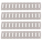 2' Horizontal E-Track- Gray Painted- 4-Pack