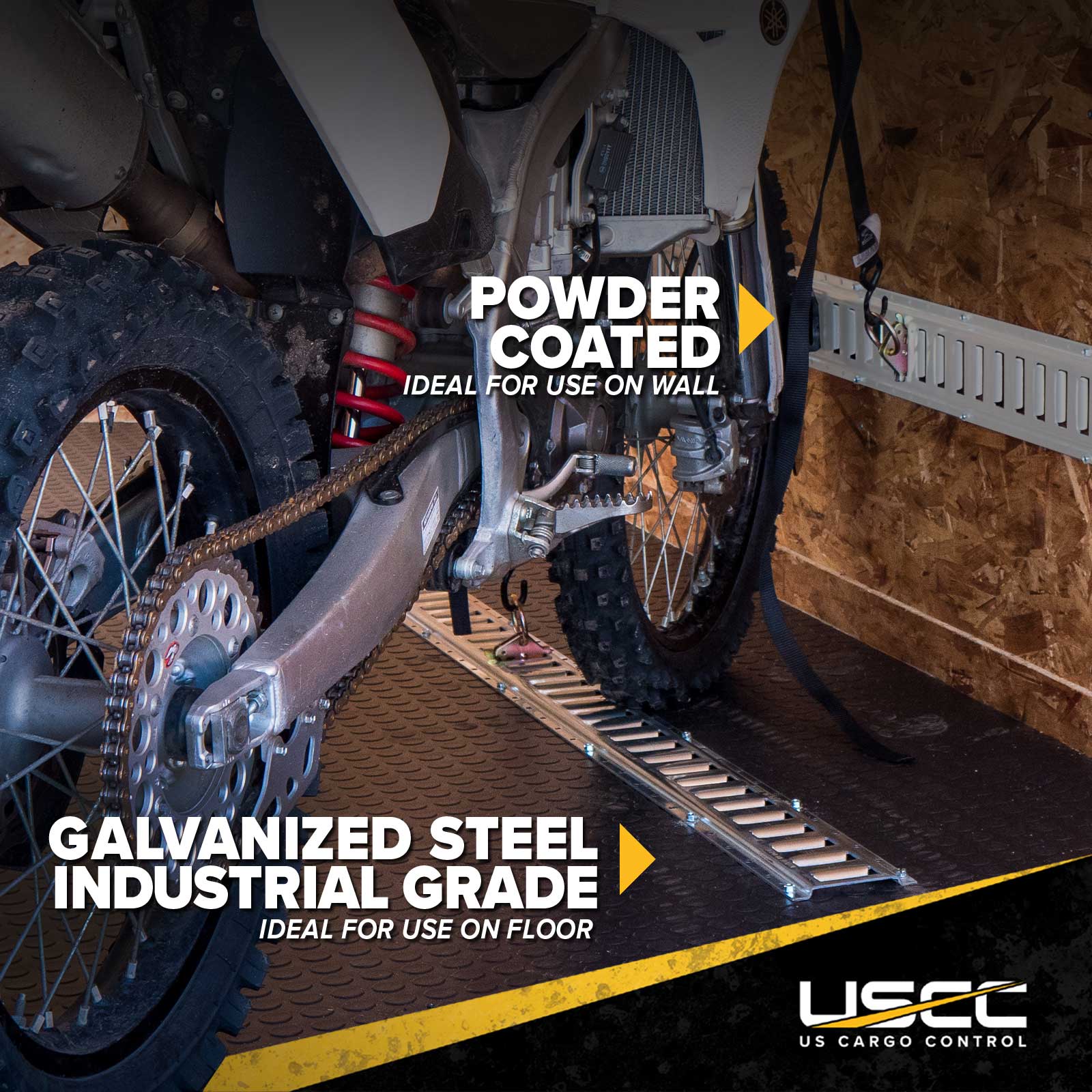 install e track on walls or floor