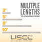 e track lengths