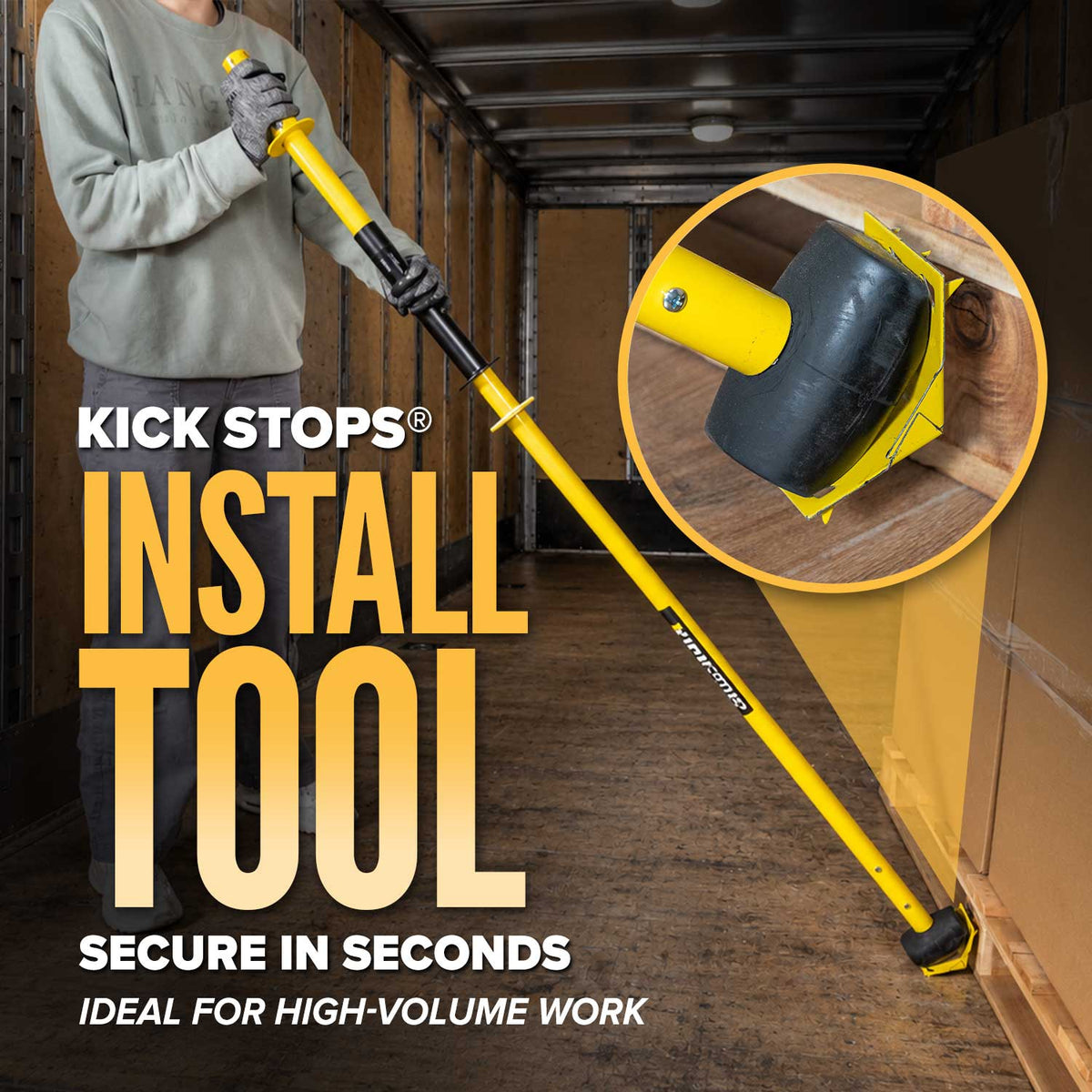 Kick Stops® Cargo Restraint Device Installation Tool