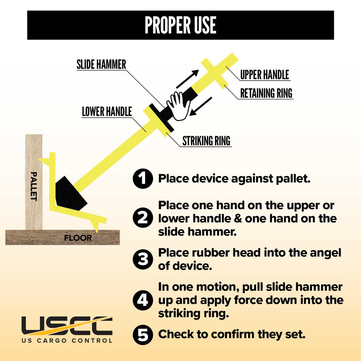 Kick Stops® Cargo Restraint Device Installation Tool