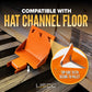 Kick Stops® Metal Floor Cargo Restraint Device - Steel