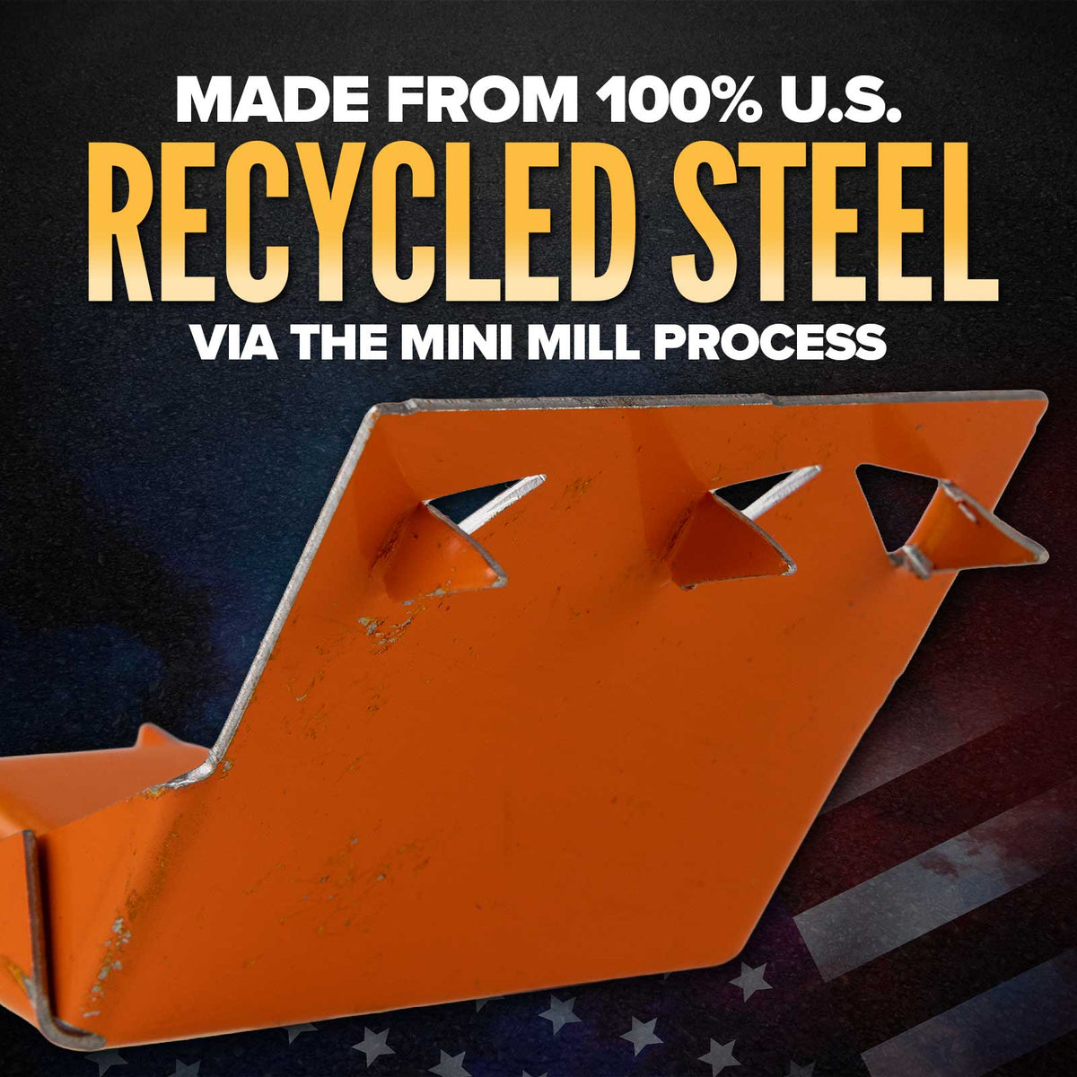 Kick Stops® Metal Floor Cargo Restraint Device - Steel