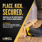 Kick Stops® Wood Floor Cargo Restraint Device - Steel