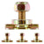 L-Track Double Lug Threaded Stud Fitting | 4-Pack Image 1 of 5