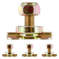 L-Track Double Lug Threaded Stud Fitting | 4-Pack Image 1 of 5
