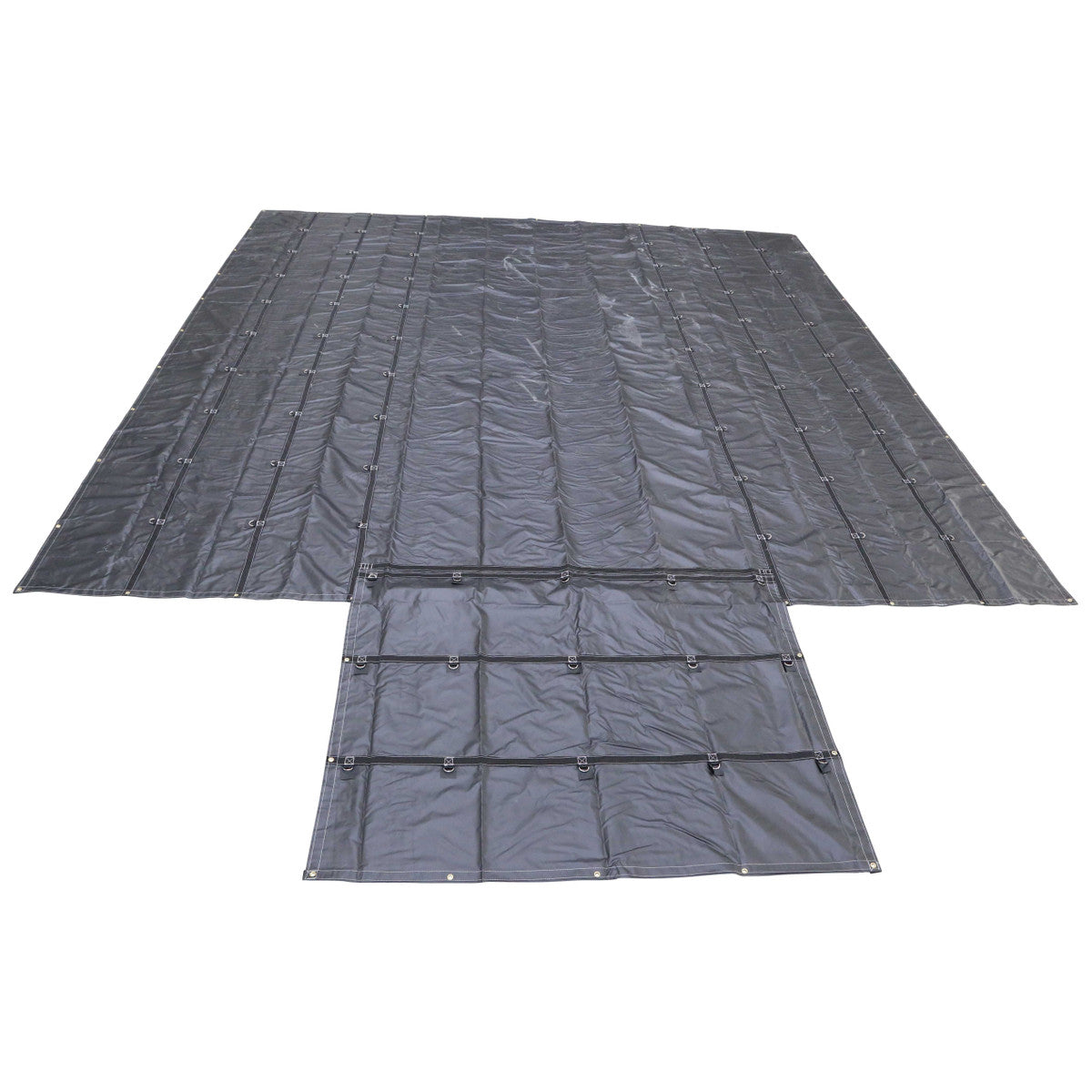 20' x 20' Lightweight Lumber Tarp | 6' Drop & Flap