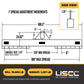 M&W 22166 low headroom adjustable lifting beam specs
