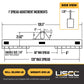M&W 22169 low headroom adjustable lifting beam specs