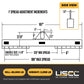 M&W 22174 low headroom adjustable lifting beam specs