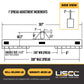 M&W 24520 low headroom adjustable lifting beam specs