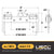 Non-Conductive Lifting Beam -  2,000 lb Capacity - 3.5' Max Spread