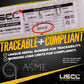 nylon lifting slings are tagged to meet ASME standards