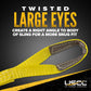 type 4 nylon slings have large twisted eyes