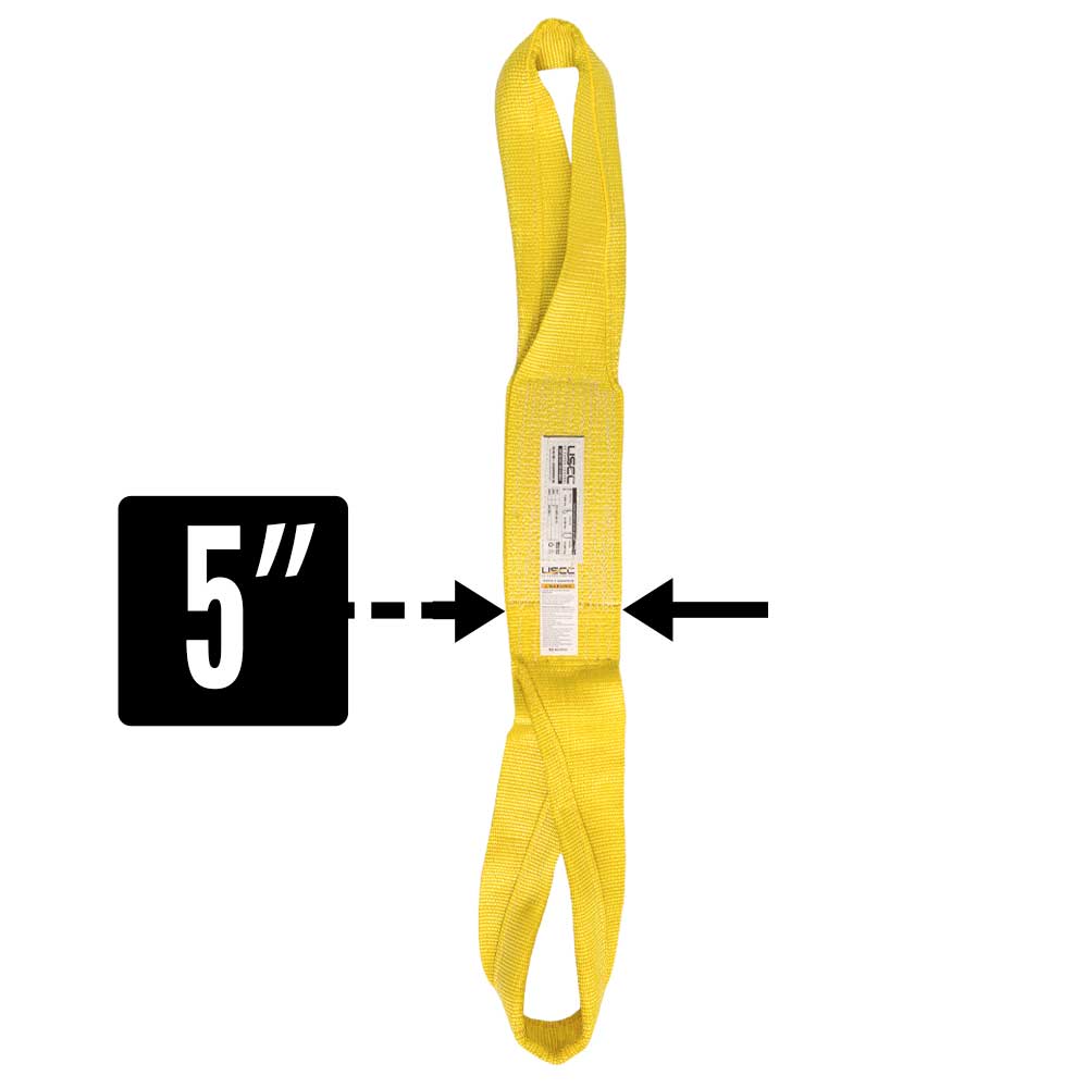 twisted eye nylon sling thumbnail, 5"